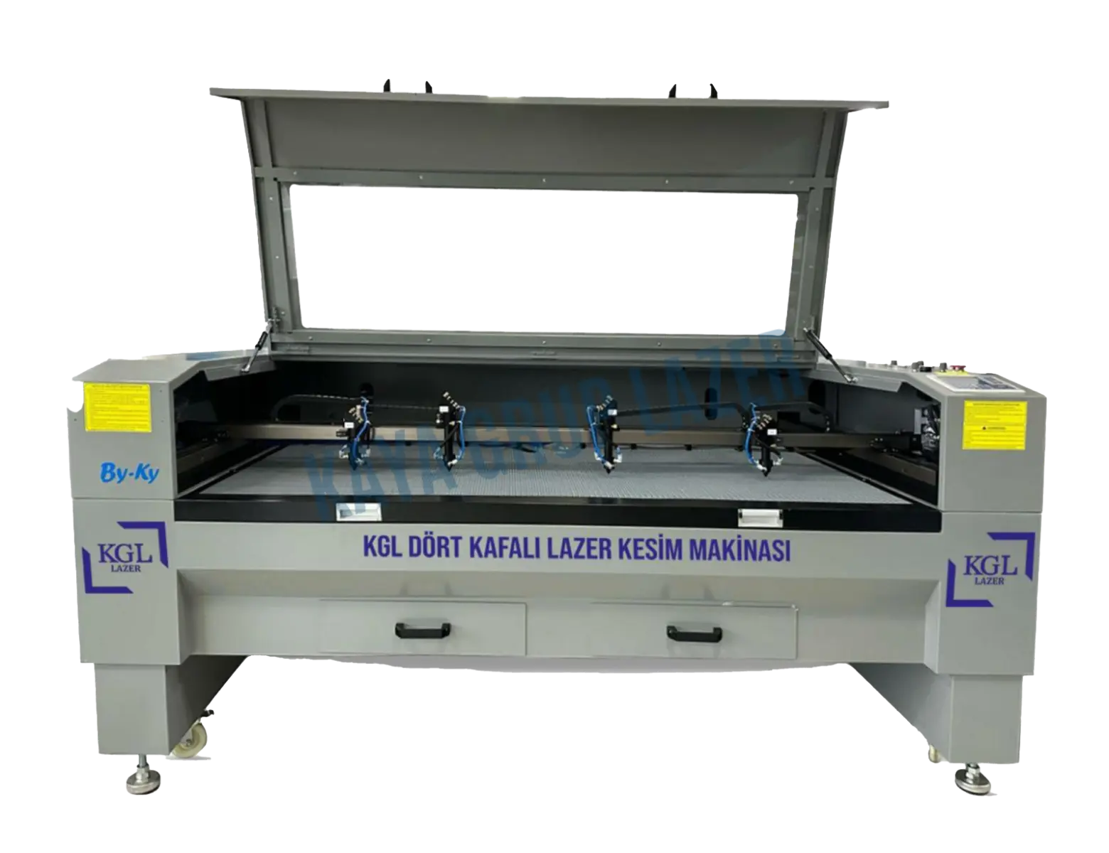 Dört Kafalı Lazer Kesim Makinesi